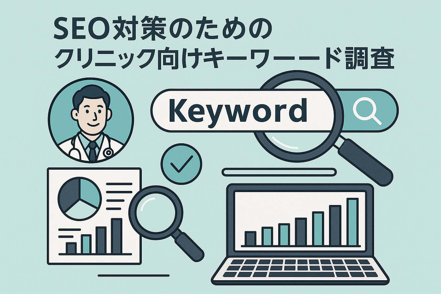 SEO対策のためのクリニック向けキーワード調査